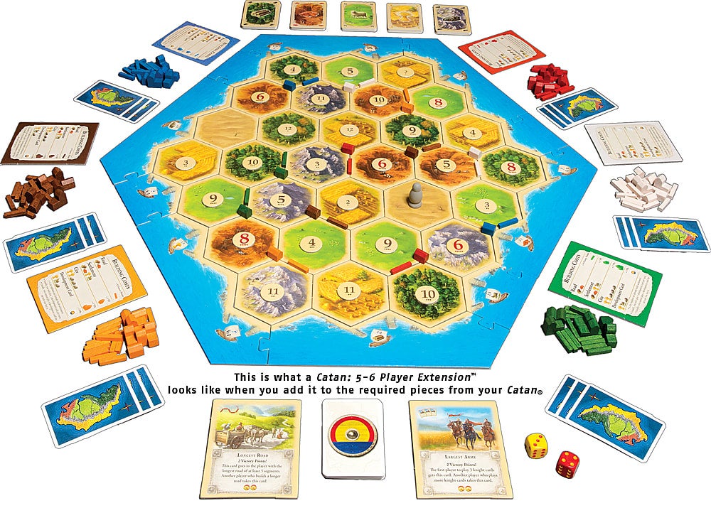 Catan Extension 5-6 player | Hill Toys